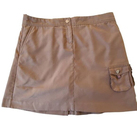 Izod Golf Cool Fix Tan Golf Skort Size 4 - Picture 1 of 11